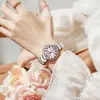 Popular Reloj de Acero para Mujer en Línea, Reloj de Personalidad Retro Temperamental, Reloj para Estudiantes Damas, Reloj Automático de Cuarzo de Lujo Ligero para Transmisión en Vivo