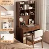 Mesa Integrada de Escritorio y Librero, Escritorio de Computadora para el Hogar, Mesa de Estudio de Escritorio para Habitación de Estudiante, Escritorio Infantil de Escritura, Mesa para Sala de Estudio