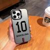 Fútbol Barcelona No. 10 Estuche para Teléfono Móvil Retro Jersey Copa del Mundo Pintado UV Apple 17Promax Estuche Protector Mate