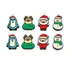 N517 Miss Parker Feliz Navidad Accesorios de Resina DIY Adornos para Pasador Hechos a Mano Materiales para Colgantes Pegatinas a Juego