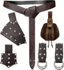 Riñonera YSFYSFTEMU con Forma de Barco Medieval, Estilo Vikingo Nórdico, Accesorio Retro de Cosplay
