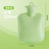 Bolsa de agua caliente portátil de temperatura constante, PVC de alta densidad, linda, pequeña, fresca, cálida, calentador de manos, inyección de agua, duradera
