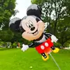 Clip grande globo varilla de arrastre de aluminio de mano Sanrio lindo caricatura juguetes para niños puesto del mercado nocturno venta al por mayor