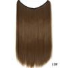 Peruca de comércio exterior europeia e americana linha de pesca feminina cortina de cabelo longo cabelo liso natural sem costura fabricantes de adesivo de cabelo manchar peruca de fibra química