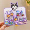 Lindo Kit de Gomas para el Cabello para Niños, Bandas para el Cabello de Bebé que No Dañan el Cabello, Cuerdas para el Cabello de Dibujos Animados para Niñas, Anillos para el Cabello del Tamaño de un Pulgar, Dulces Anillos de Toalla