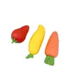 Borrador Gigante Creativo de Frutas Lindo Borrador de Mango Fresa Zanahoria Extra Grande Anti-Pérdida Papelería para Estudiantes