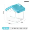 Casa de Hámster Baño para Hámster Dorado Bañera a Prueba de Salpicaduras Arena de Baño Orinal Dos en Uno 0.05 kg para Uso de Baño