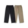 Ropa Vintage Yidao 2026 Otoño Nuevo Retro Japonés Sencillo Color Sólido Bordado de Hilo Holgado Recto Casual Pantalones