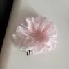 Scrunchie de Rede Bolha Coreano para Mulheres, Prendedor de Cabelo Exquisito de Alta Qualidade, Scrunchie de Organza, Acessório de Cabelo Elástico