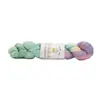Hilo de lana teñido a mano para manualidades, color degradado, hilo grueso para tejer a mano, kit de hilo para suéteres y bufandas DIY