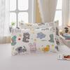 Par de fundas de almohada de algodón 48x 74cm Dormitorio de estudiantes Cubierta individual para forro de almohada Cubierta de almohada de algodón 40x60