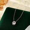 Collar Banyan Tree Plata S925 Año del Dragón Inteligente Doce Signos del Zodíaco Año de Nacimiento para Mujer Regalo de Lujo Ligero Cadena Clavícula 2024 Nuevo