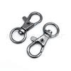 Factory spot wholesale 40mm zinc alloy keychain Lat color puppy clasp clasp clasp key chain