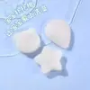 Esponja de baño Konjac para bebés, esponja facial suave para niños, esponja de baño para bebés, uso doméstico multifuncional