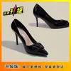 Zapatos de Goma de Tacón Medio Dulces y de Moda Nuevos para Verano 2026 para Mujer, Antideslizantes, Ligeros, Color Nude, Zapatos de Suela Única Ultrasuaves