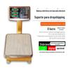 Balança eletrônica Tuhao Gold pequena 60kg80kg balança eletrônica de contagem de peso balança eletrônica precisão alta escala de plataforma 1G