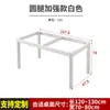 Estrutura de Mesa de Jantar em Ardósia de Luxo Leve com Pernas de Ferro Espessadas e Reforçadas, Mesa de Computador Simples para Escritório, Mesa de Escrita com Pernas de Suporte de Metal