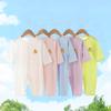 Mameluco de verano para bebé, ropa delgada para aire acondicionado, Tencel fresco, 0-12 meses, ropa ha para bebé, para gatear, manga larga, recién nacido