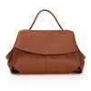 Bolso de mano de nicho con temperamento de lujo ligero transfronterizo para mujer, otoño, retro, plisado francés, versátil, para ir al trabajo, de un solo hombro, cruzado