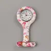 Venta al por mayor directa de fábrica, reloj de enfermera de silicona, reloj de enfermera de silicona con transferencia de agua, color del reloj de enfermera, reloj de enfermera