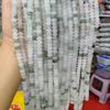 Cuentas dispersas de Xinjiang Tianshan Cui, venta al por mayor, cuentas redondas de jade de hielo, cuentas antiguas, cuentas de barril, accesorios de bricolaje semiacabadas