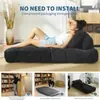 Sofá Plegable de Amazon Transfronterizo Silla Plegable para Sala de Estar Individual Plegable por Compresión Sofá Plegable