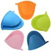 Luvas de Silicone Espessadas para Isolamento Térmico na Cozinha, Resistentes a Altas Temperaturas, Anti-Queimaduras para Caçarolas, Assar, Forno, Micro-ondas e Suportes de Tigelas