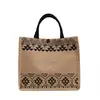 Bolsos de Mujer de Comercio Exterior, Bolsos de Mano de Lino Transfronterizos, Bolsos de Hombro Abiertos de Gran Capacidad Estilo Coreano, Bolsas Tote, Souvenirs