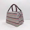 Bolsa para lonchera de tela Oxford estampada nueva moda casual para mujer portátil bolsa para almuerzo de mano bolsa de mamá caricatura linda
