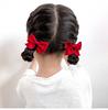 Un Par de Pinzas para el Cabello con Lazo Estilo Coreano Pinza Lateral Accesorios para el Cabello de Niña Pinza para Cabello Corto de Bebé Tocado Infantil