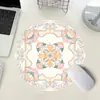 Pequeno Mouse Pad Redondo, Fornecimento Direto de Fábrica, Borda Inferior de Borracha, Espessado Antiderrapante, Estoque Disponível para E-commerce Transfronteiriço, Pode Ser Misturado em Lote