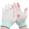 Guantes finos de dos dedos para lluvia, equitación, pesca, antideslizantes, para llevar, mano de obra, conducción, pantalla táctil, medio dedo, para hombre y mujer, primavera, otoño e invierno, protección solar