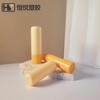 Material de embalaje de lápiz labial de 3,5 g, redondo, popular, universal, portátil, tubo de bálsamo labial, tubo vacío, pequeño y fácil de transportar.