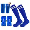 Amazon Protectores Tibiales de Fútbol con Correa y Calcetines Largos de Fútbol Combo Set de Equipo Protector Deportivo Tibiales en Stock