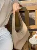 Bolso Tote de Piel Suave Estilo Coreano para Mujer 2026 Retro Simple Moda Bolso Hombro Dumpling Diseño de Nicho Gran Capacidad Bolso de Viaje