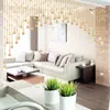 Cortina de Contas de Cristal com Arco em Forma de Cabaça para Divisória de Entrada, Instalação Sem Furos, Adequada para Quarto e Banheiro, Cortina Feng Shui Porta a Porta