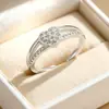 Anillo de Cola de Diamante de Amor de Venta Caliente Transfronterizo Diseño de Nicho para Mujer Moda Versátil Moda Personalizada Anillo Pequeño Anillo de Cola Venta al por Mayor