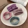 2025 Estilo Coreano Elástico Alto Espesso Corda de Cabelo Feminino Acessório de Cabeça Simples Lata de Elástico de Cabelo Rabo de Cavalo Alto Elástico de Cabelo