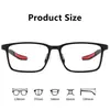 Armazón de Gafas Profesionales para Correr y Jugar Deportes Juveniles 5056YD Armazón Cuadrado para Estudiantes Hombres Armazón para Gafas de Miopía con Lentes