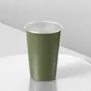 Taza de Cerveza Creativa de Una Sola Capa con Asa Curva Regalo Promocional Transfronterizo para Oktoberfest Taza de Acero Inoxidable para Camping Taza Portátil para Bebidas Frías