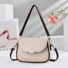 2026 Novo Modelo Bolsa Quadrada Pequena de Ombro Simples, Grande Capacidade, Couro Macio Elegante, Bolsa Transversal Conveniente de Alta Qualidade para o Dia a Dia