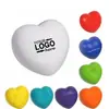 Pelota de espuma PU de superficie lisa de 63 mm para exportación con logotipo impreso, juguete para aliviar el estrés, juguete para apretar para reducción del estrés