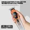 Cortapelos Digital Nuevo Profesional Transfronterizo Cortapelos Eléctrico Cuchilla Ajustable Aceite para Cortapelos Cortapelos de Diseño Eléctrico