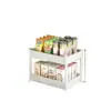 Carrinho Prateleira de Armazenamento Móvel Multicamadas para Cozinha, Quarto, Banheiro, Uso Doméstico Simples