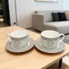 Plato Plano de 10 Pulgadas Serie Carruaje Tirado por Caballos de Porcelana Ósea Clásica Marca H Plato para Servir Comida Occidental de Hotel Tazón de Sopa Mosaico Taza de Café