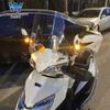 Muscle car Wolf apto para Honda DIO U + parabrisas delantero parabrisas pedal modificación de motocicleta