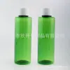 Frasco Plano de 100ml com Tampa de Rosca Verde, Frasco de Orvalho Puro, Frasco de Remédio Líquido com Tampa de Rosca, Frasco Dosador de Óleo Essencial, Frasco de Removedor de Maquiagem