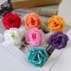 Flores de Rosa Simuladas, Flores de Boda, Decoración Guía de Camino para Hotel, Accesorios de Flores de Muñeca DIY, Cabezas de Flores Semi-Terminadas al por Mayor