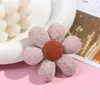 Accesorios de Ropa de Flor de Seis Pétalos Tejida de Dibujos Animados, Accesorios para Muñecas, Accesorios para el Cabello, Bolsas, Cojines, Accesorios para Joyería DIY