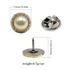 Botón de Presión Antiexposición de Verano, Estilo Chanel, Botón de Presión Decorativo Desmontable sin Costura para Suéteres, Camisas y Cárdigans, Broche Invisible